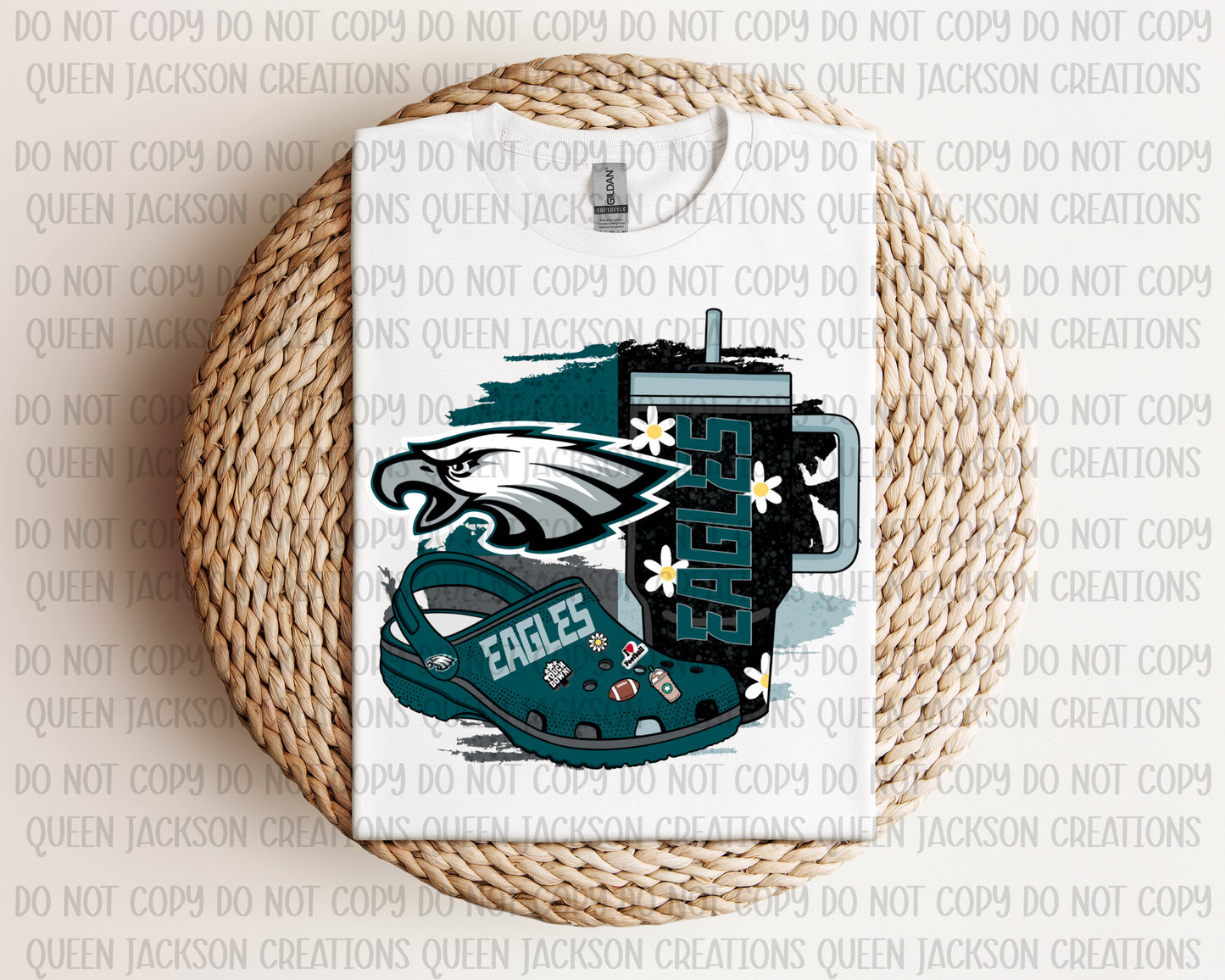 Girly Eagles Pattern