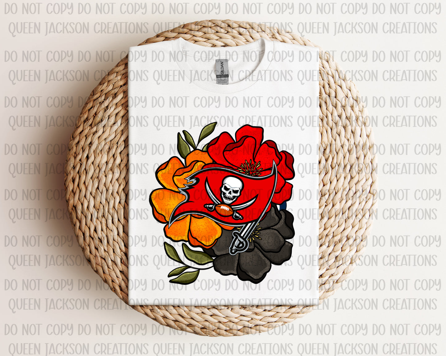 Floral Buccaneers Pattern- Multiple Colorways