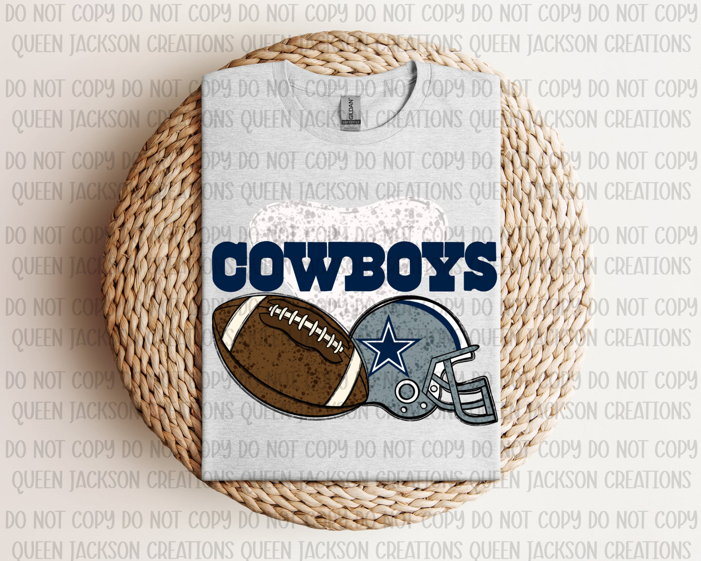 Cowboys Patchwork Pattern