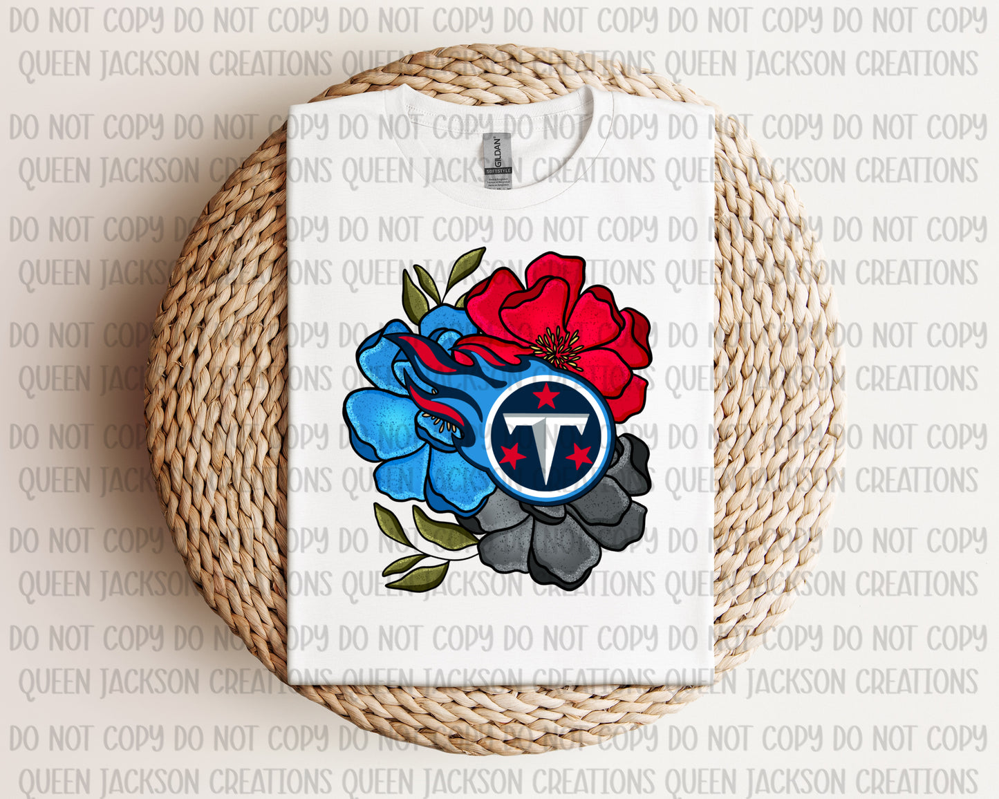 Floral Titans Pattern- Multiple Colorways