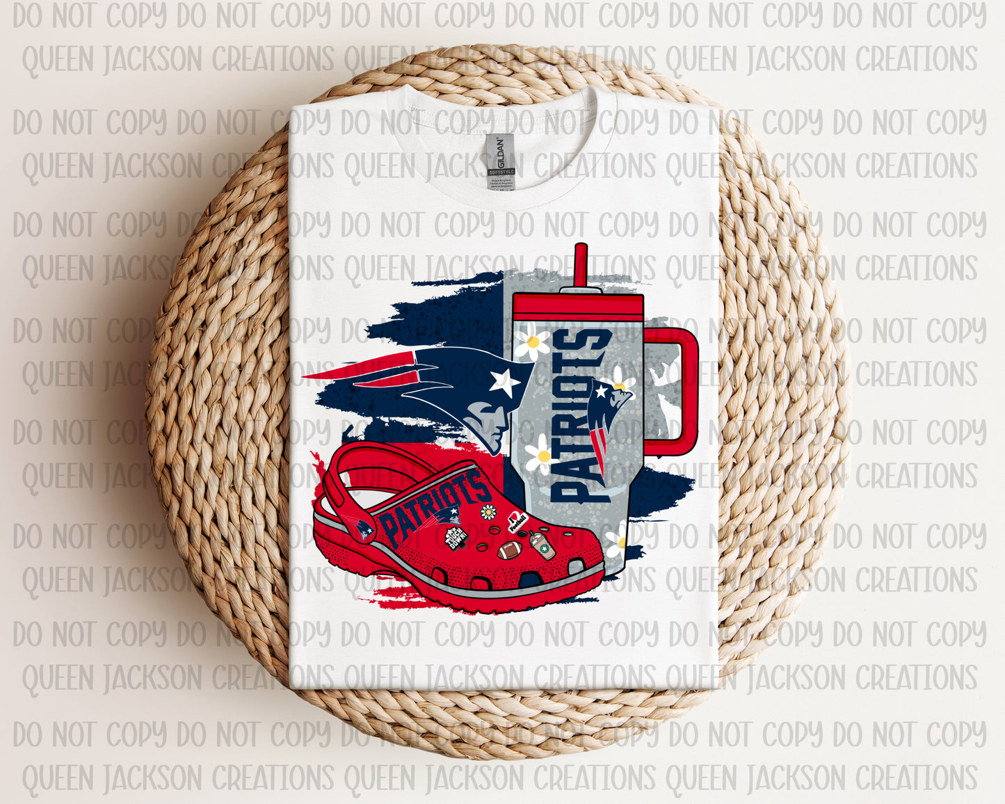Girly Patriots Pattern