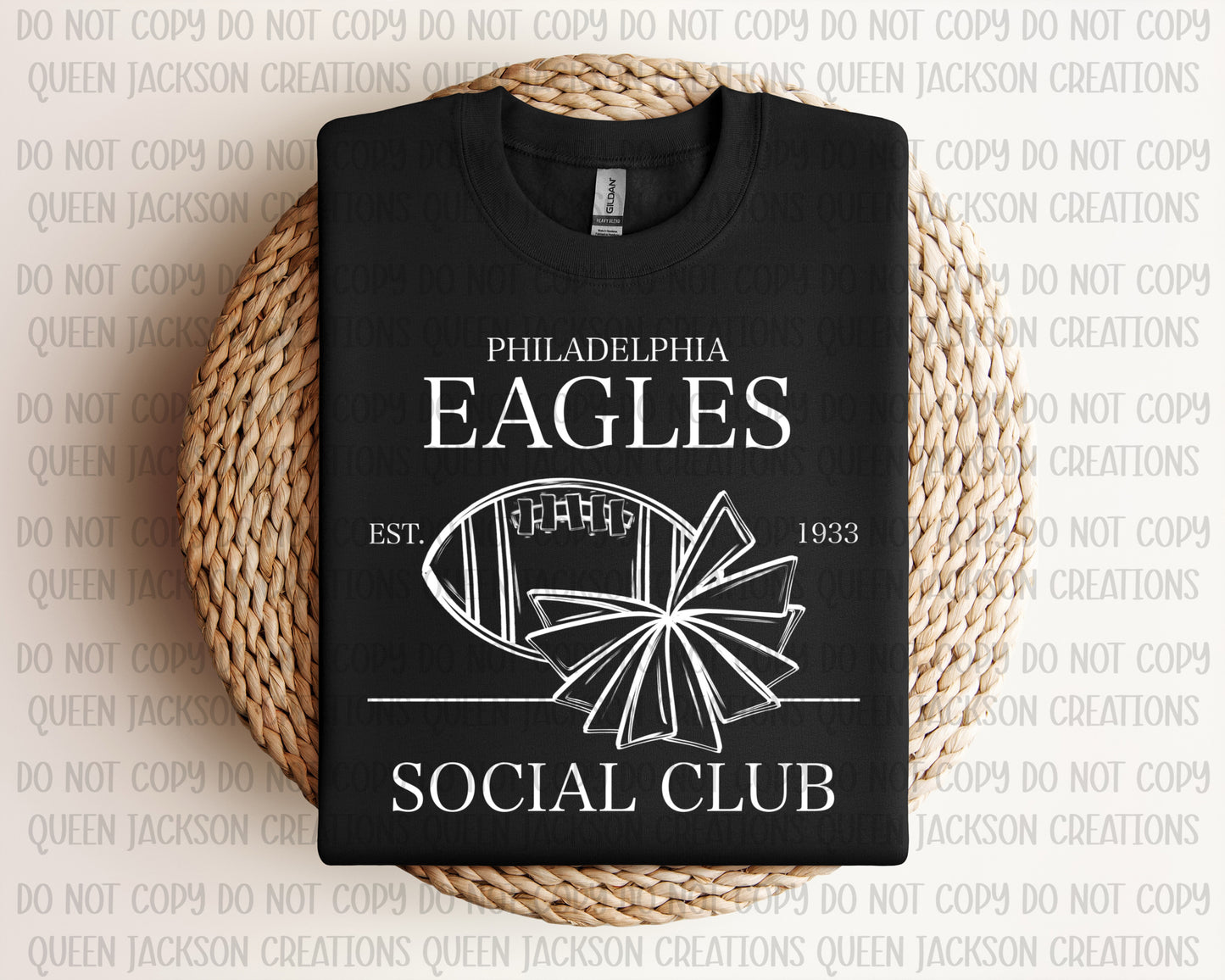Single Color Social Club Sports Design