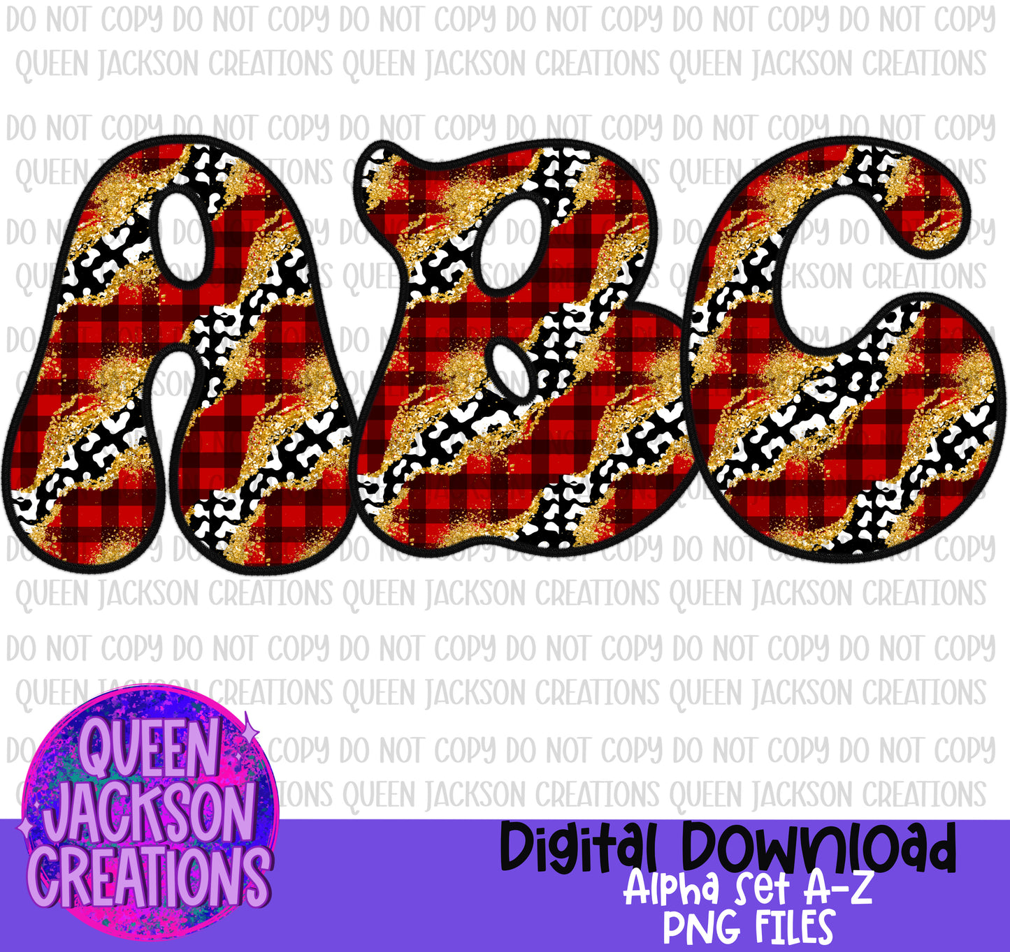 Buffalo Glitter Alpha Set