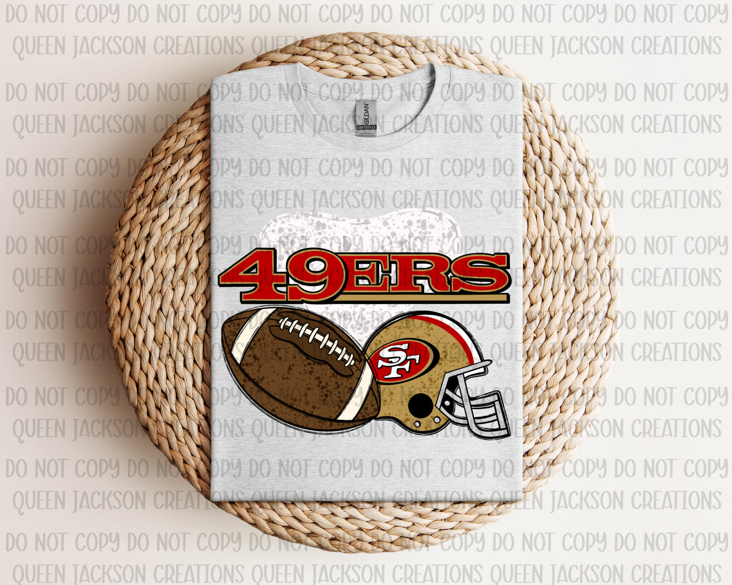 49ers Patchwork Pattern