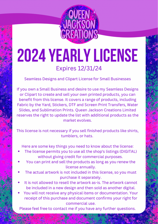 2024 Yearly Commercial License