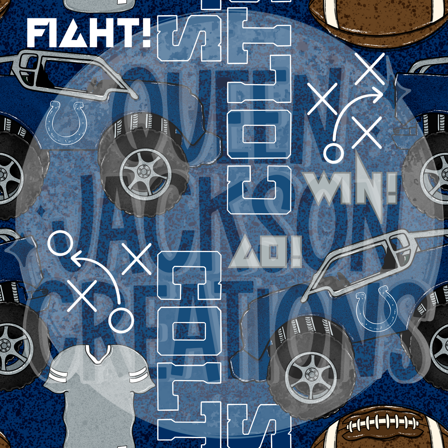 Trucks Colts Pattern