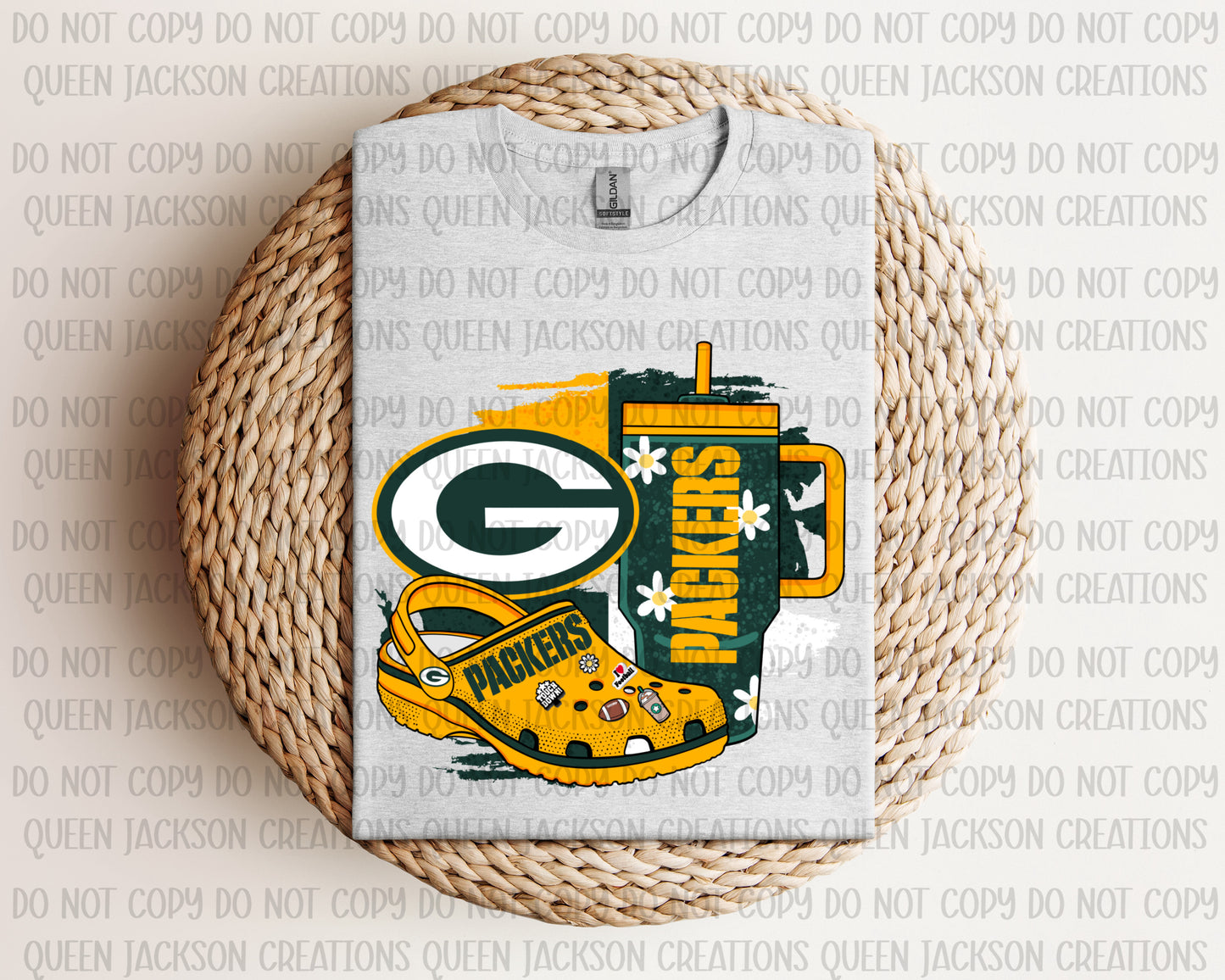Girly Packers Pattern