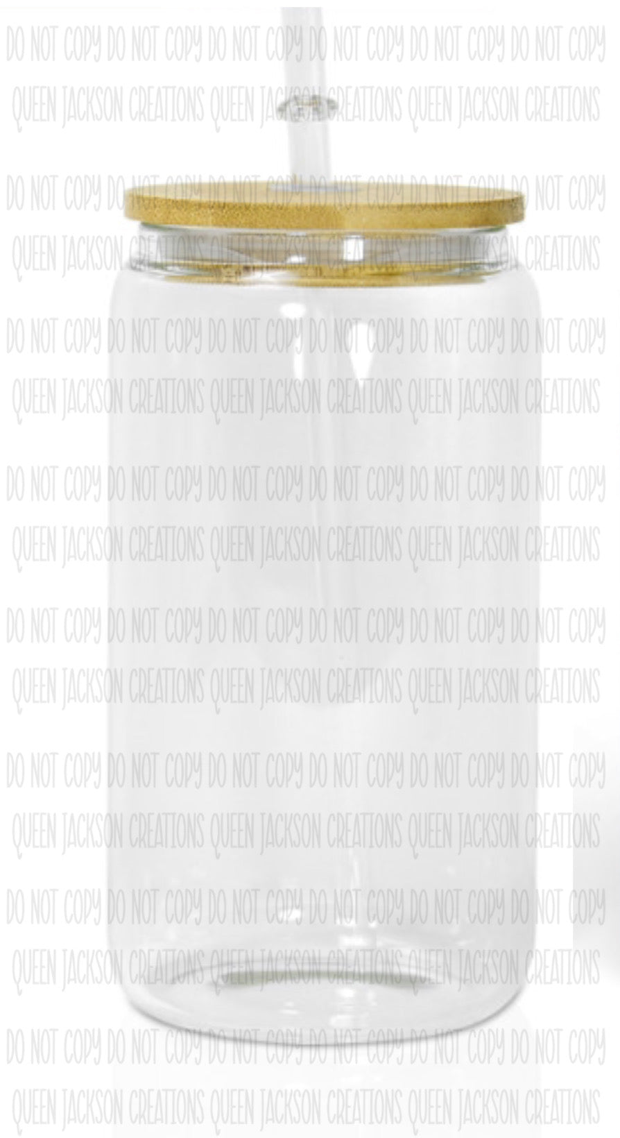 Clear Glass Can Cups