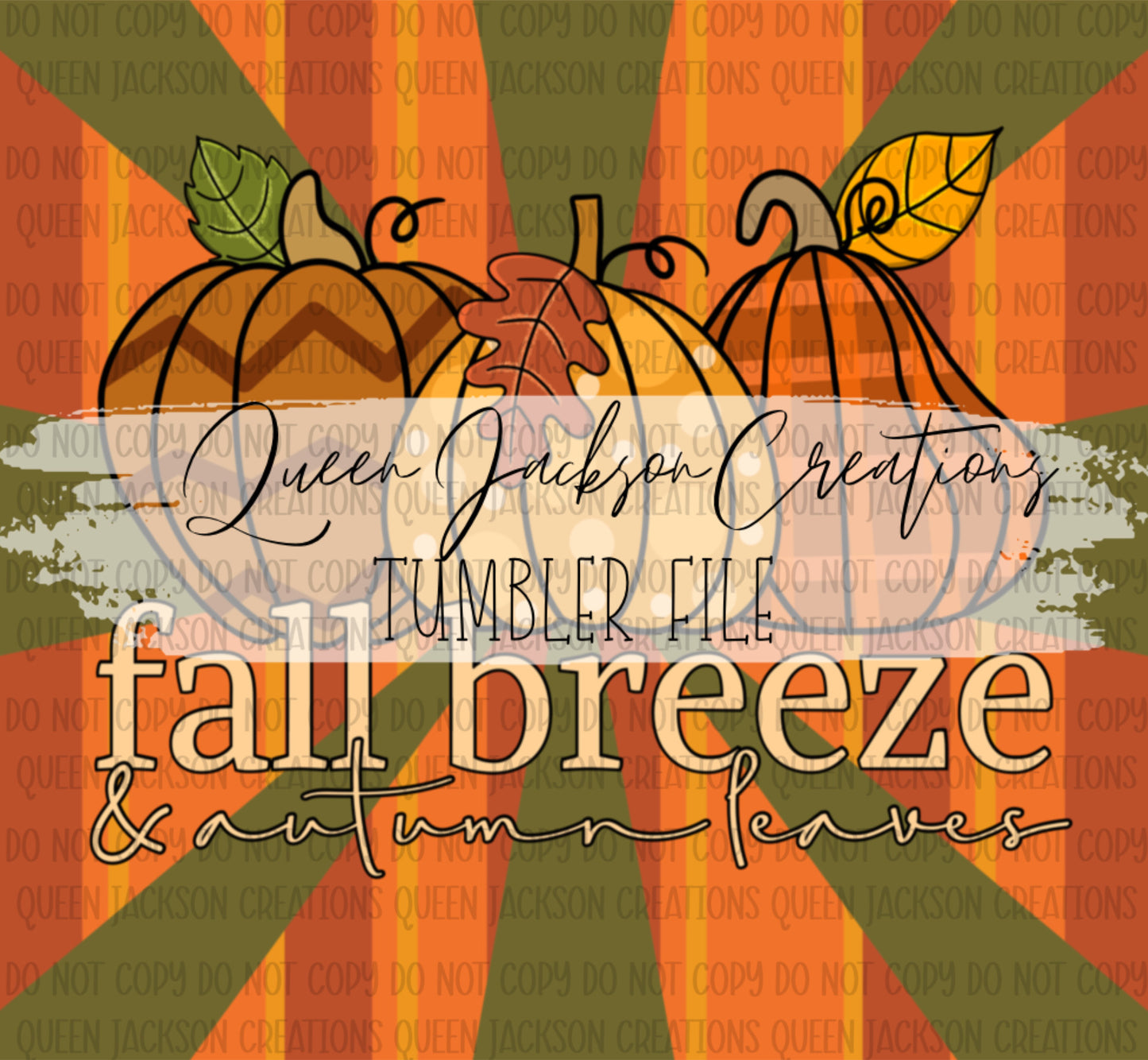 Fall Tumbler Design