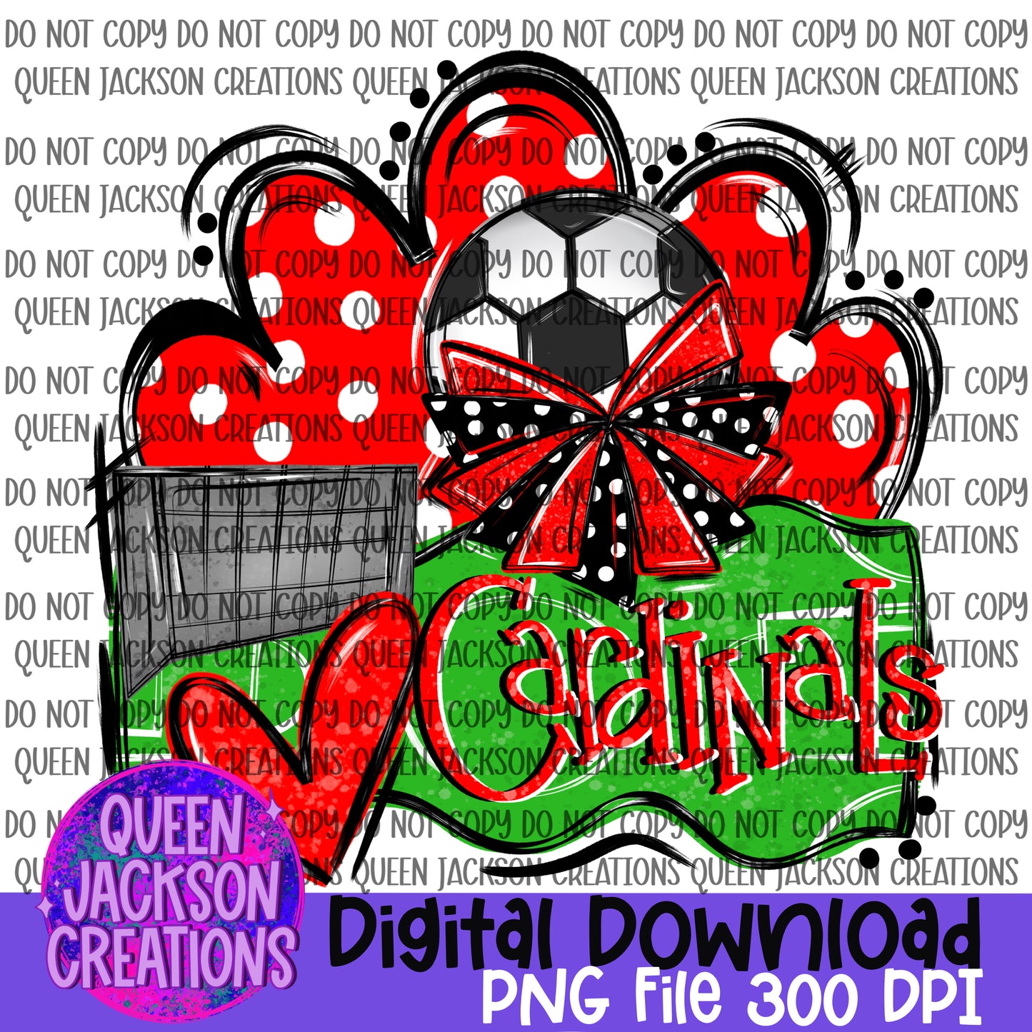 Custom Doodle Soccer Design