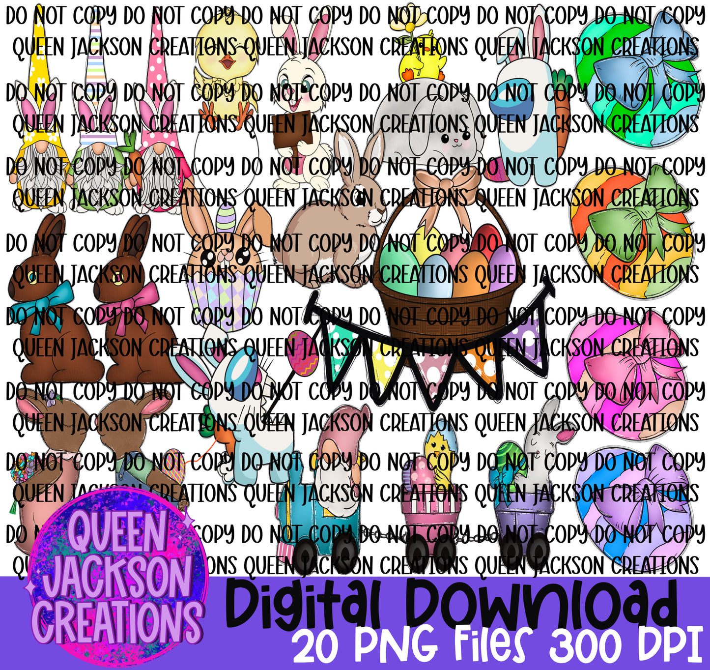 Easter Clipart Bundle