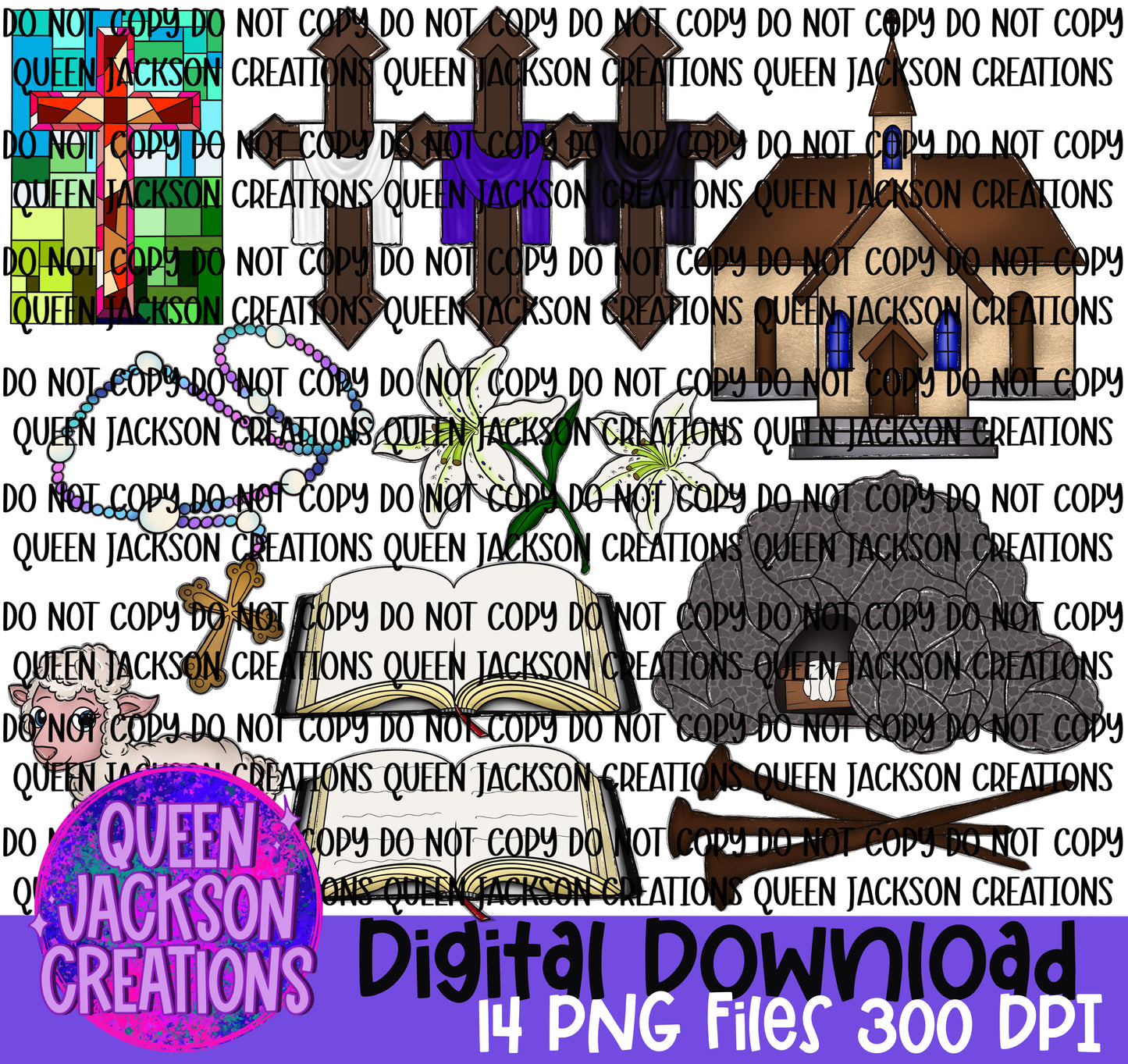 Religious Clipart Bundle