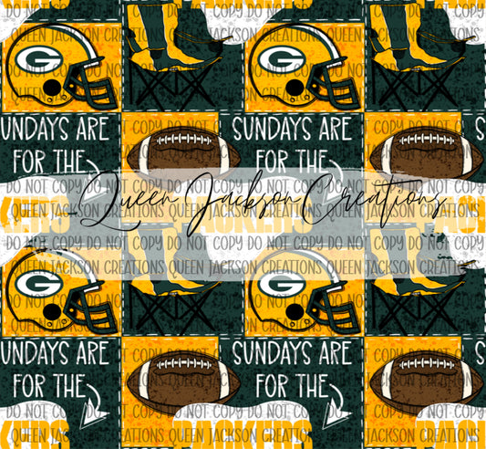 Packers Patchwork Pattern