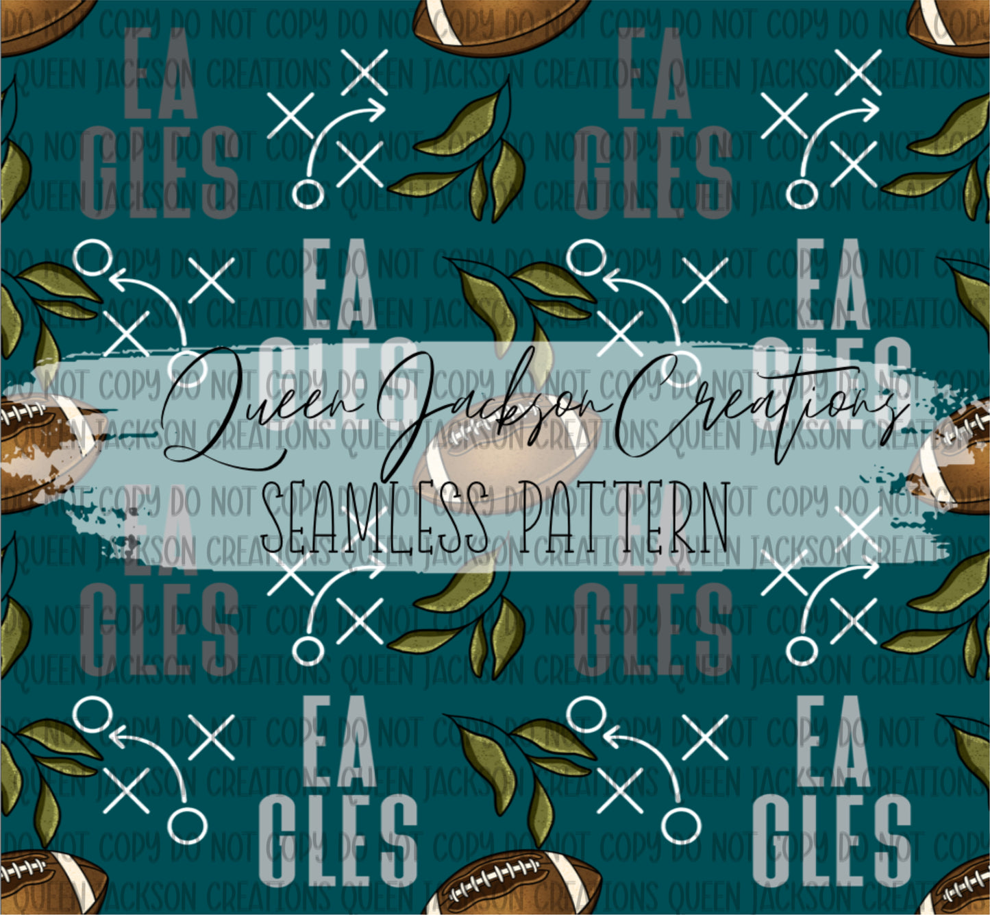 Floral Eagles Pattern- Multiple Colorways