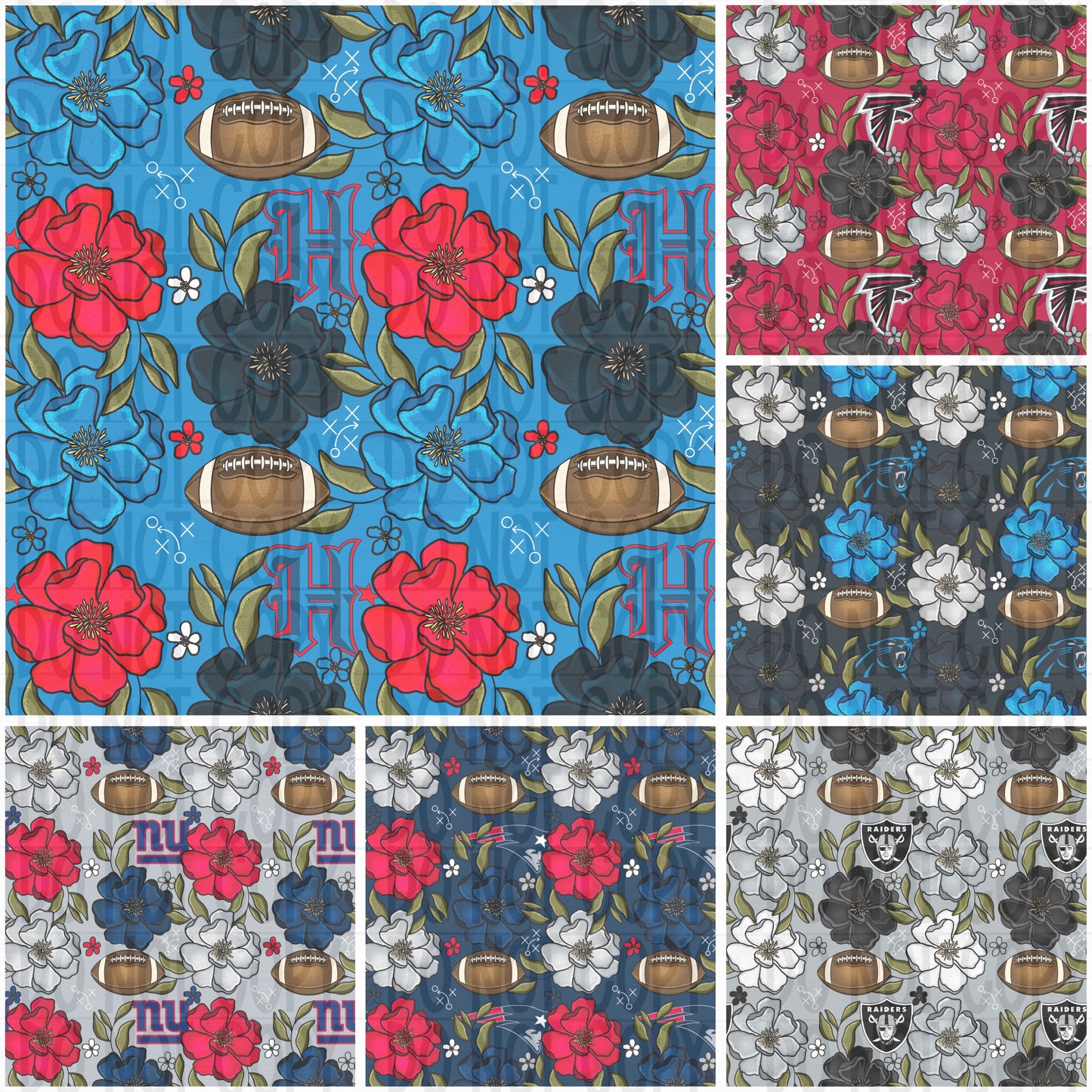 Floral Main Patterns Bundle (1 each color way)