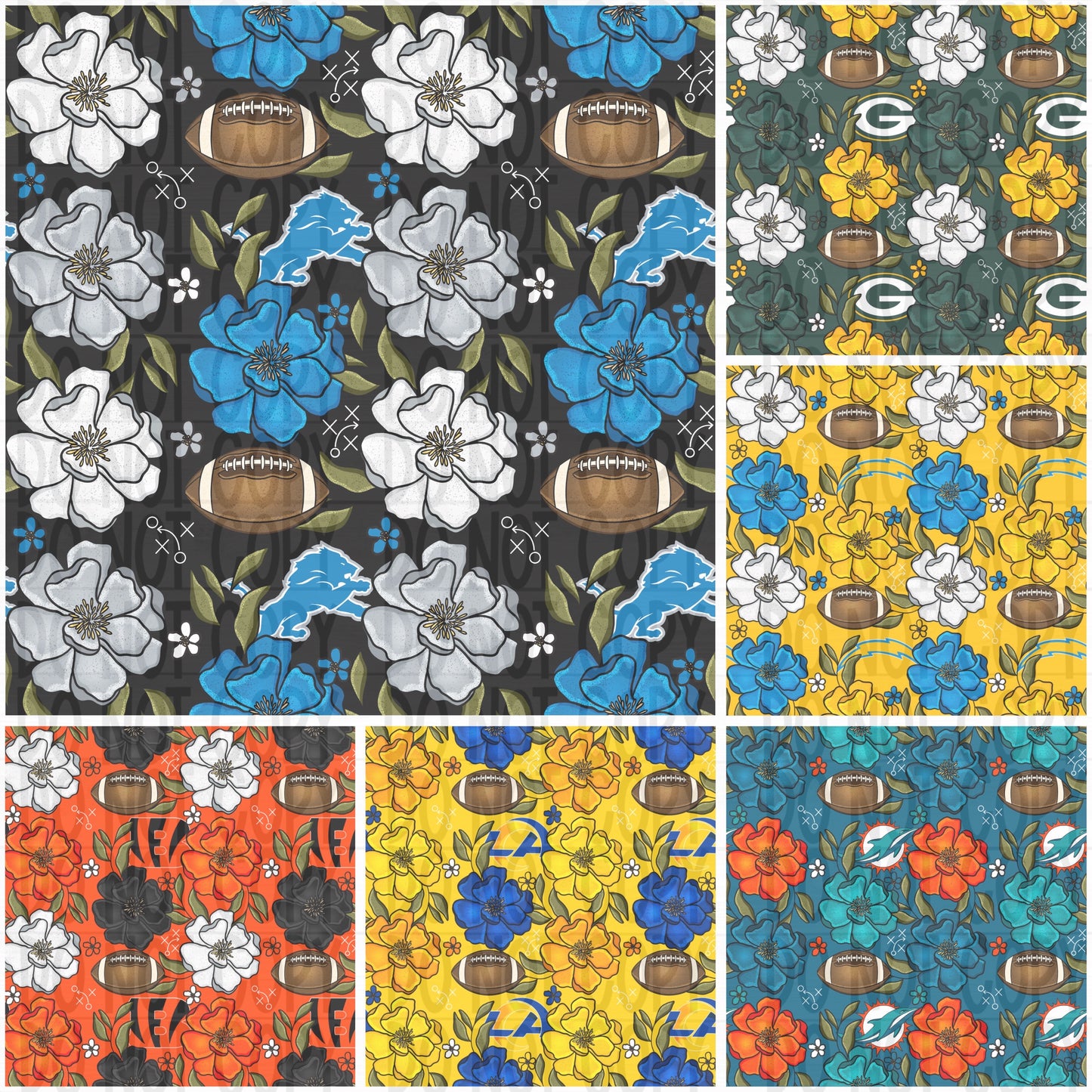 Floral Main Patterns Bundle (1 each color way)