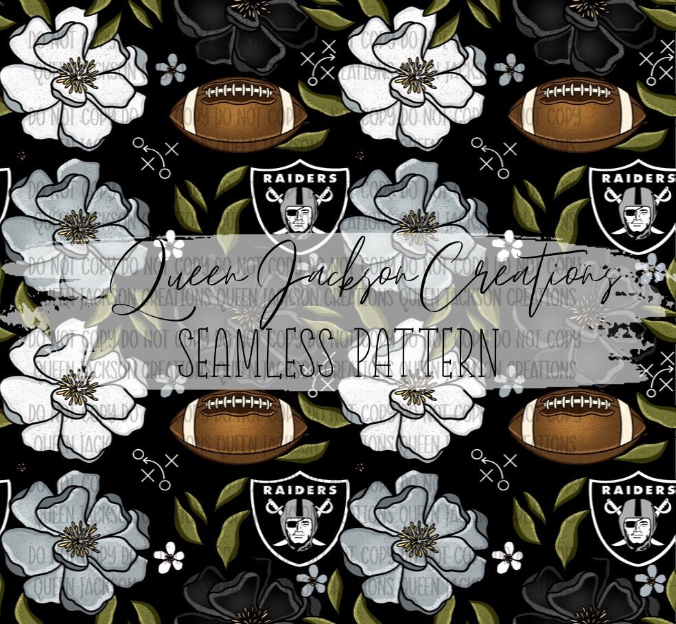 Floral Raiders Pattern- Multiple Colorways