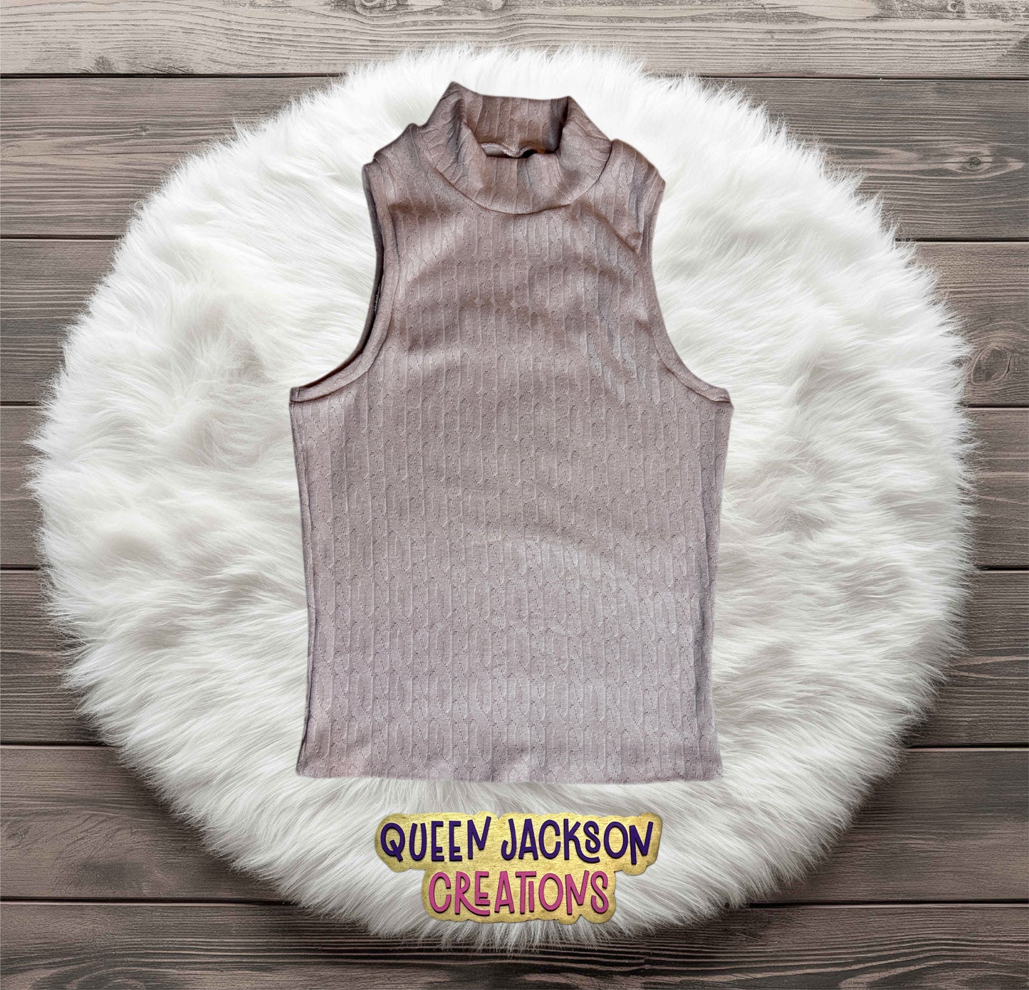 Mommy Mock Neck Tank