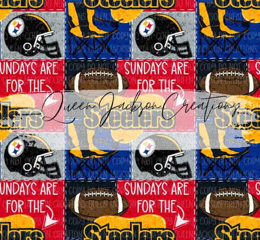 Steelers Patchwork Pattern