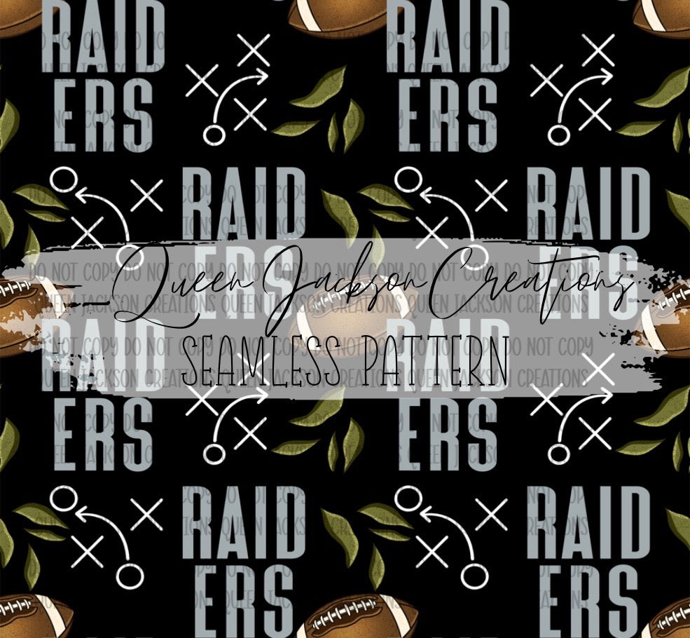 Floral Raiders Pattern- Multiple Colorways