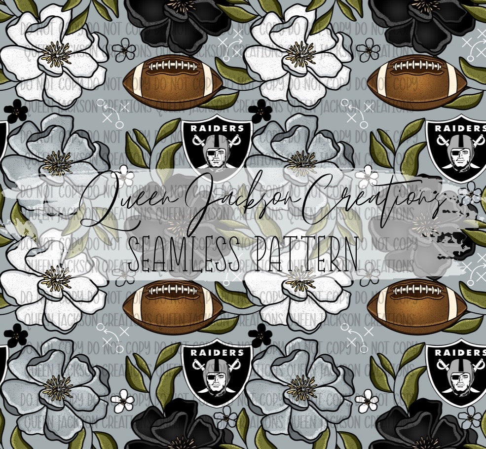 Floral Raiders Pattern- Multiple Colorways