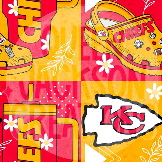 Girly Chiefs Pattern