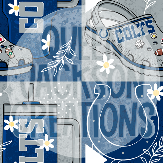 Girly Colts Pattern