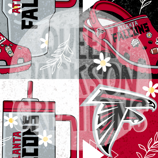 Girly Falcons Pattern
