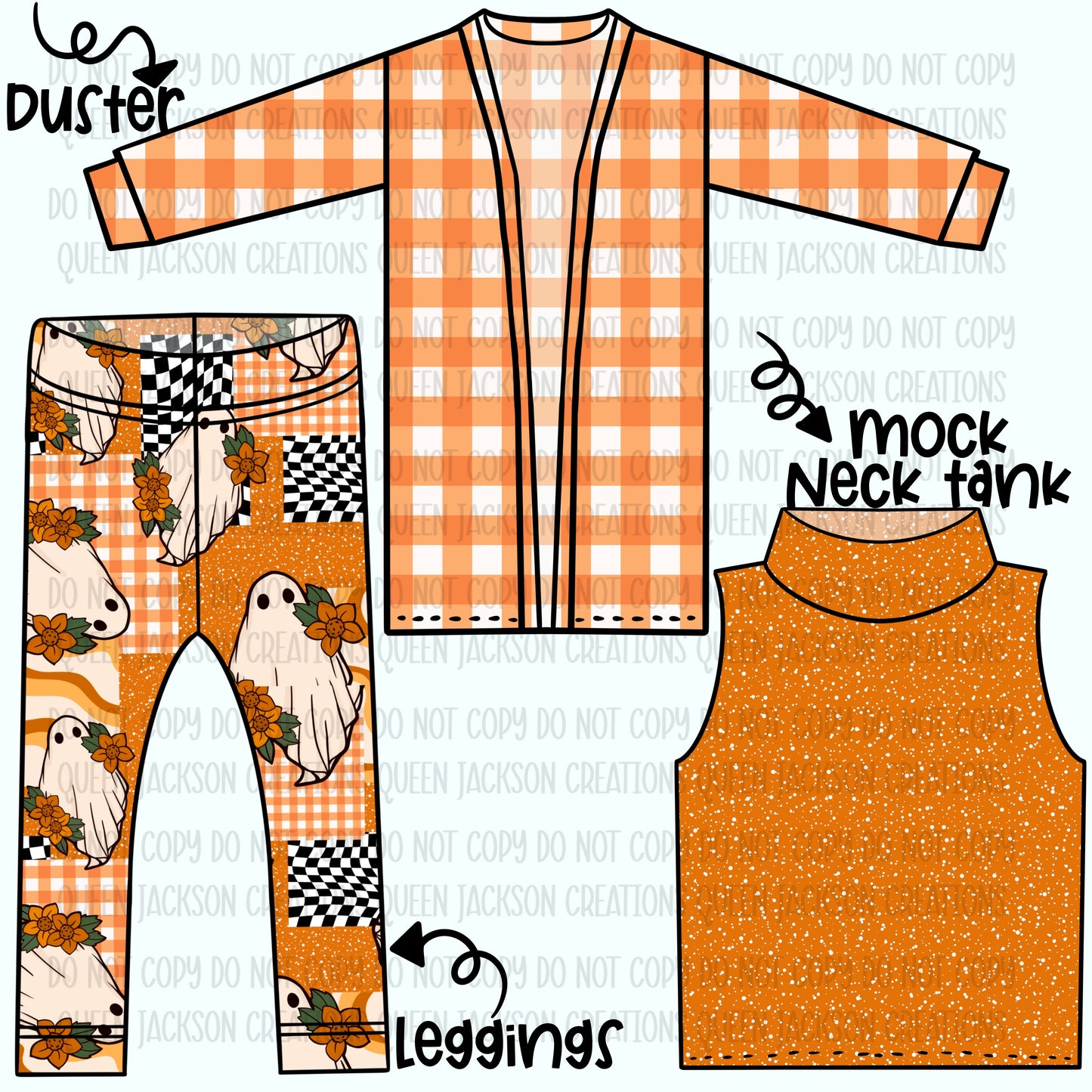 Mommy Fall Bundle: Leggings & Duster