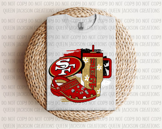 Girly 49ers Pattern