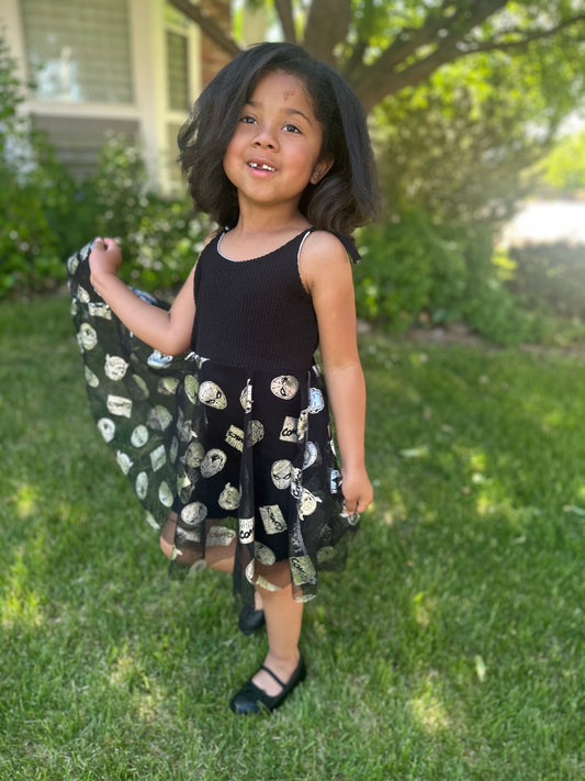 Tie Straps Skirted Bodysuit